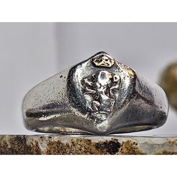 Disney Chronicles Of Narnia Aslan Sterling Silver Ring Size 11.5 - Picture 1 of 7